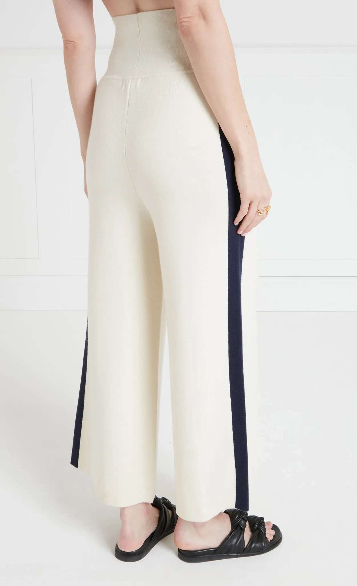 Ribera Knit Trousers - Ivory