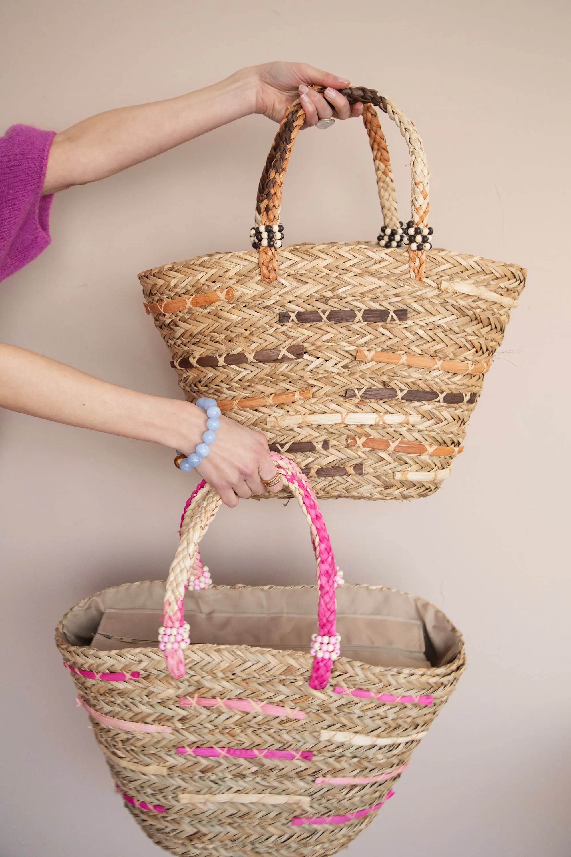 Rio Rotan Sand/Camel - Handtas