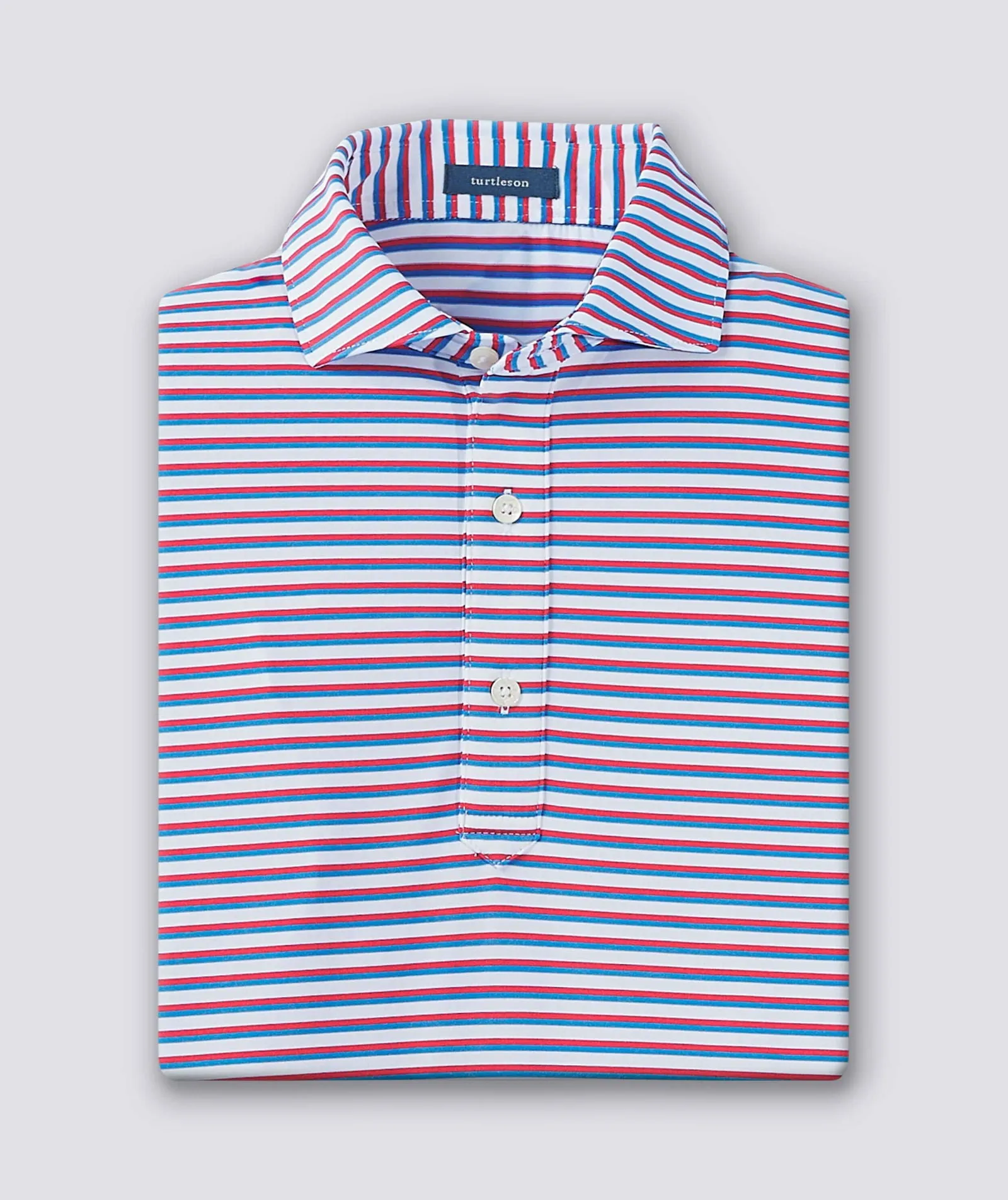 Ryan Stripe Performance Polo