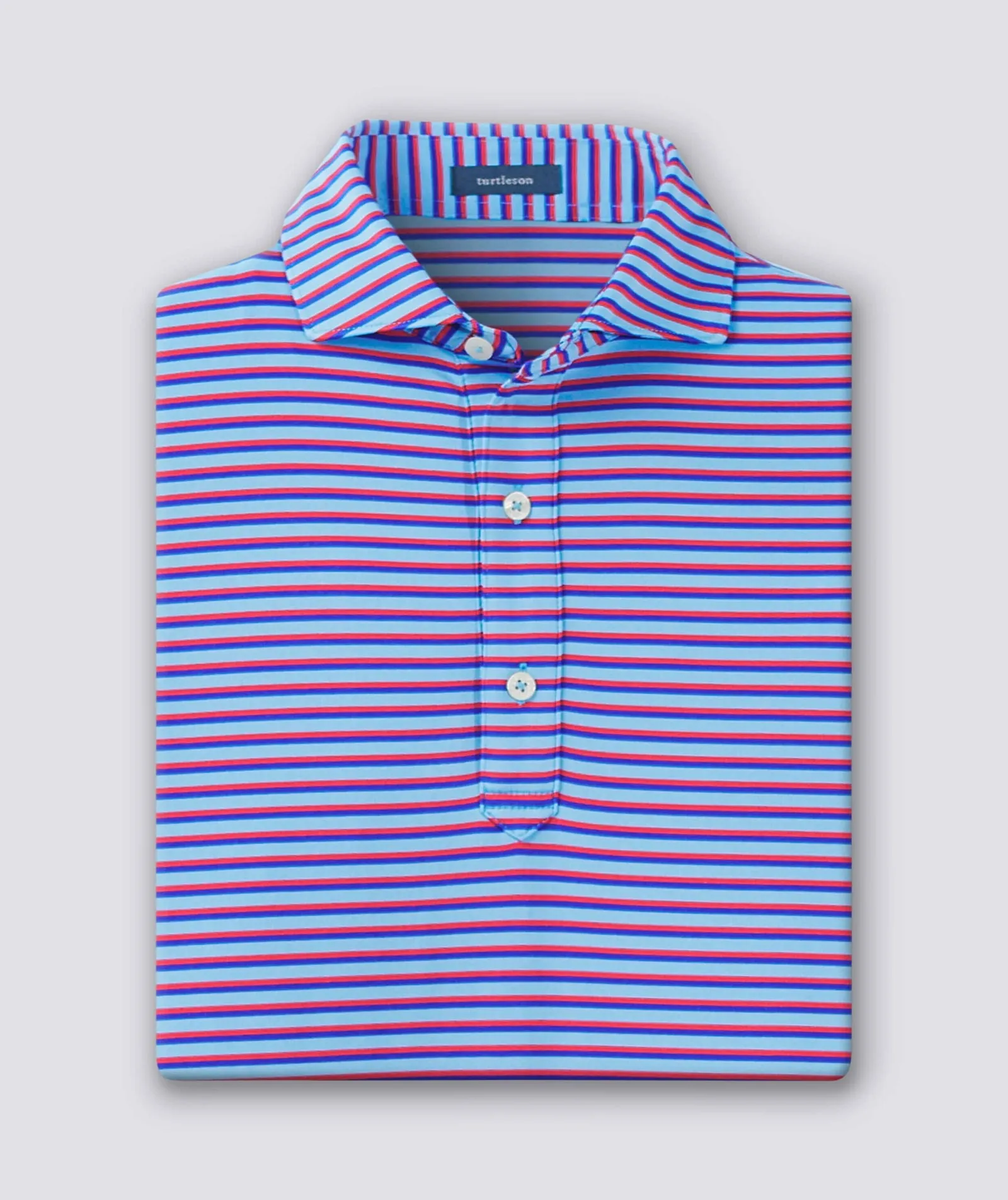 Ryan Stripe Performance Polo
