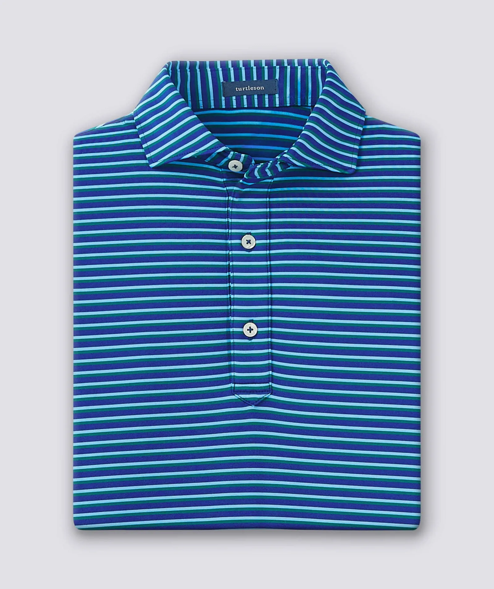 Ryan Stripe Performance Polo
