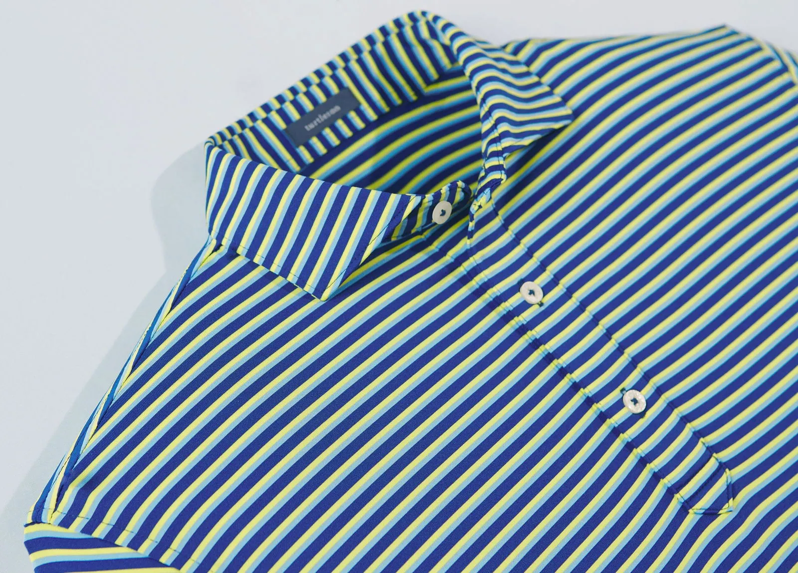Ryan Stripe Performance Polo