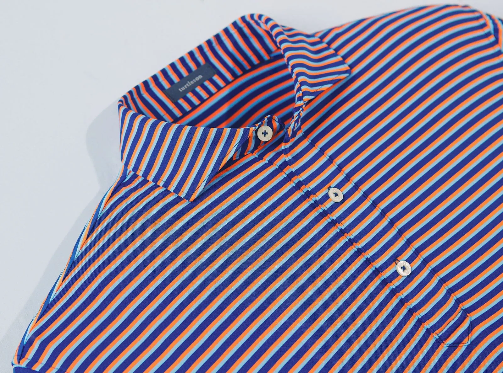 Ryan Stripe Performance Polo