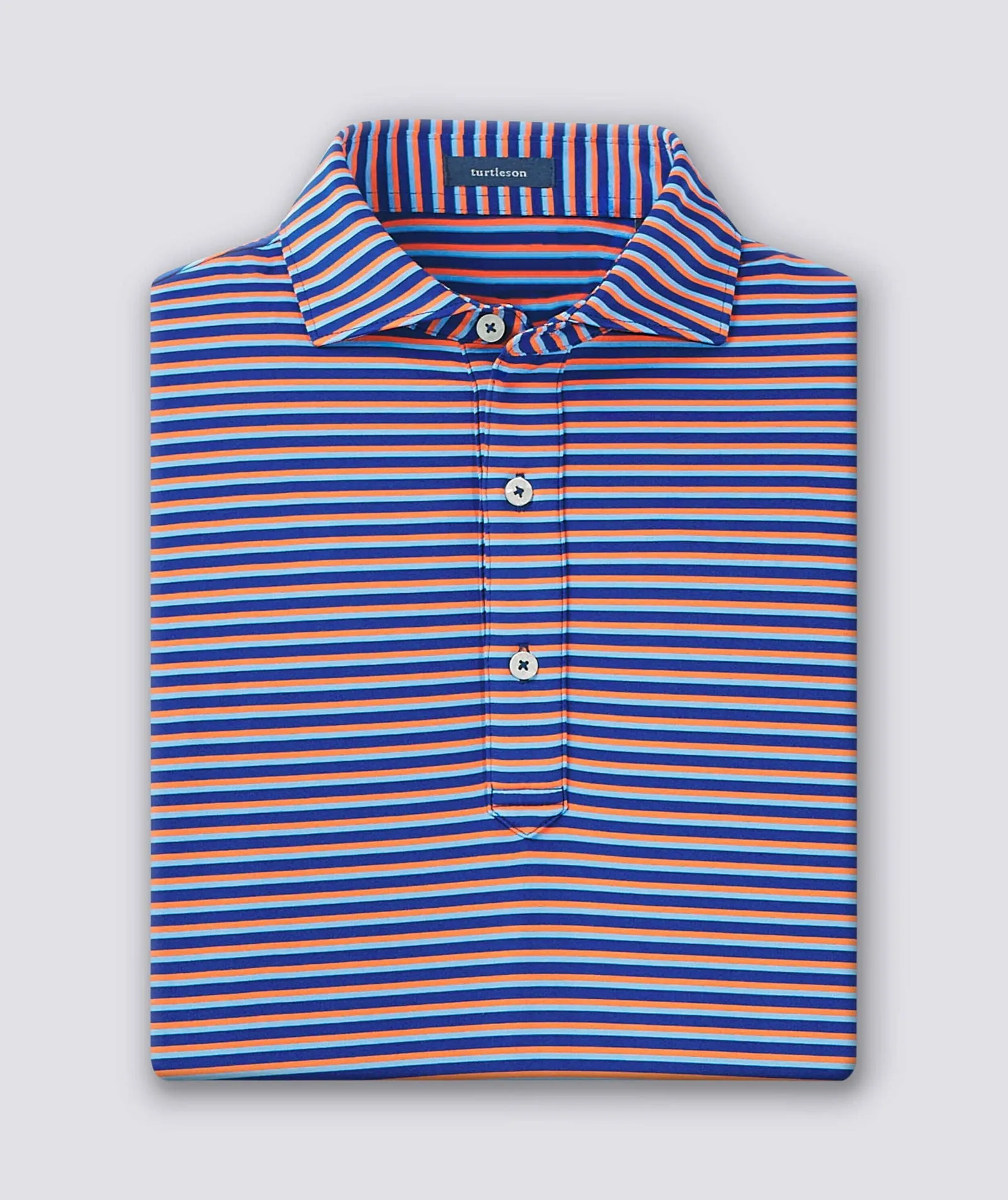 Ryan Stripe Performance Polo