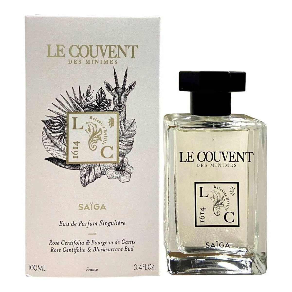 Saiga by Le Couvent Des Minimes for unisex EDP 3.3 / 3.4 oz New in Box