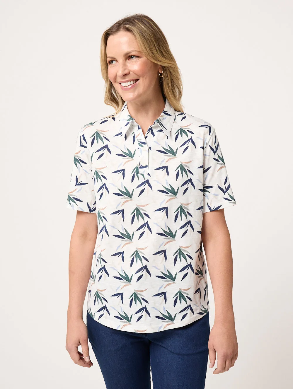 Saira Short Sleeve Polo