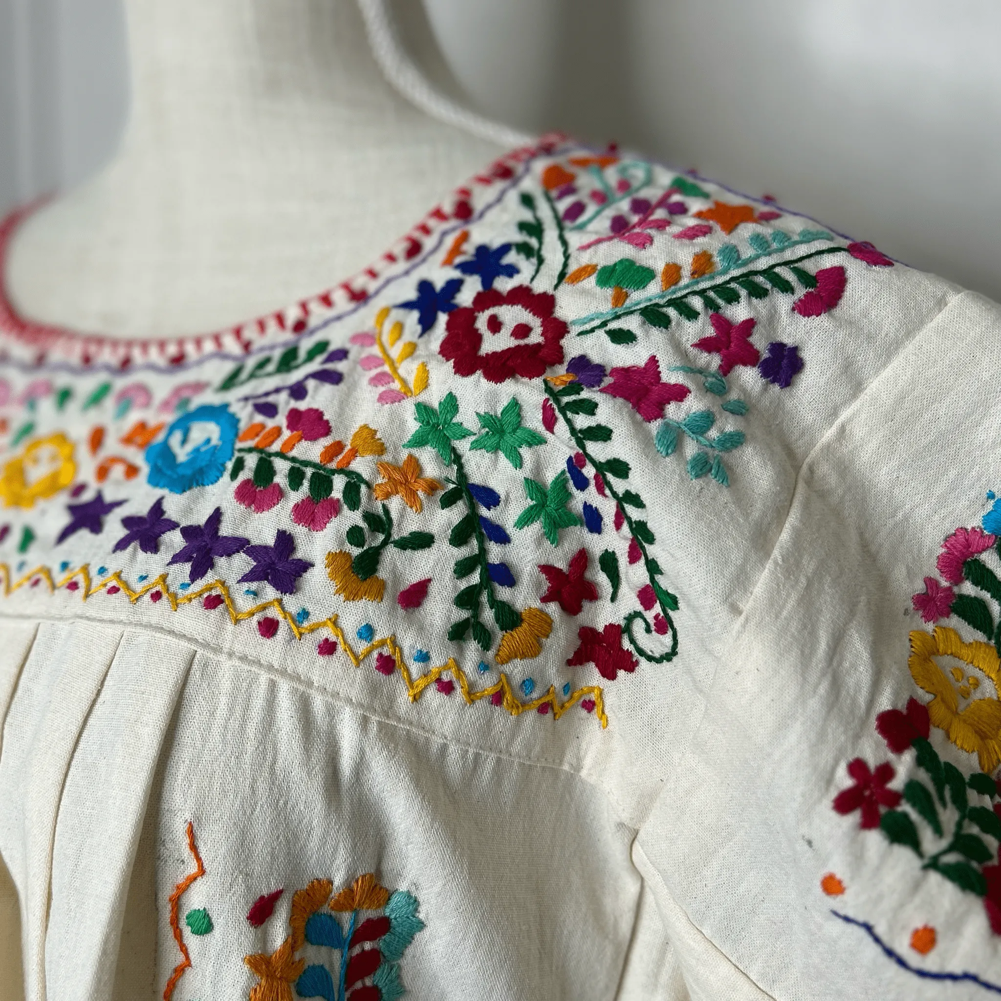 San Antonino Mexican Blouse - Sandrita Multi