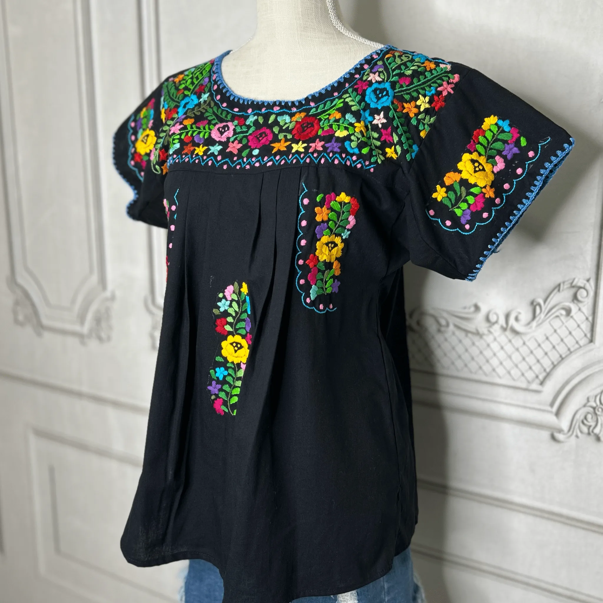 San Antonino Mexican Blouse - Sandrita Multi