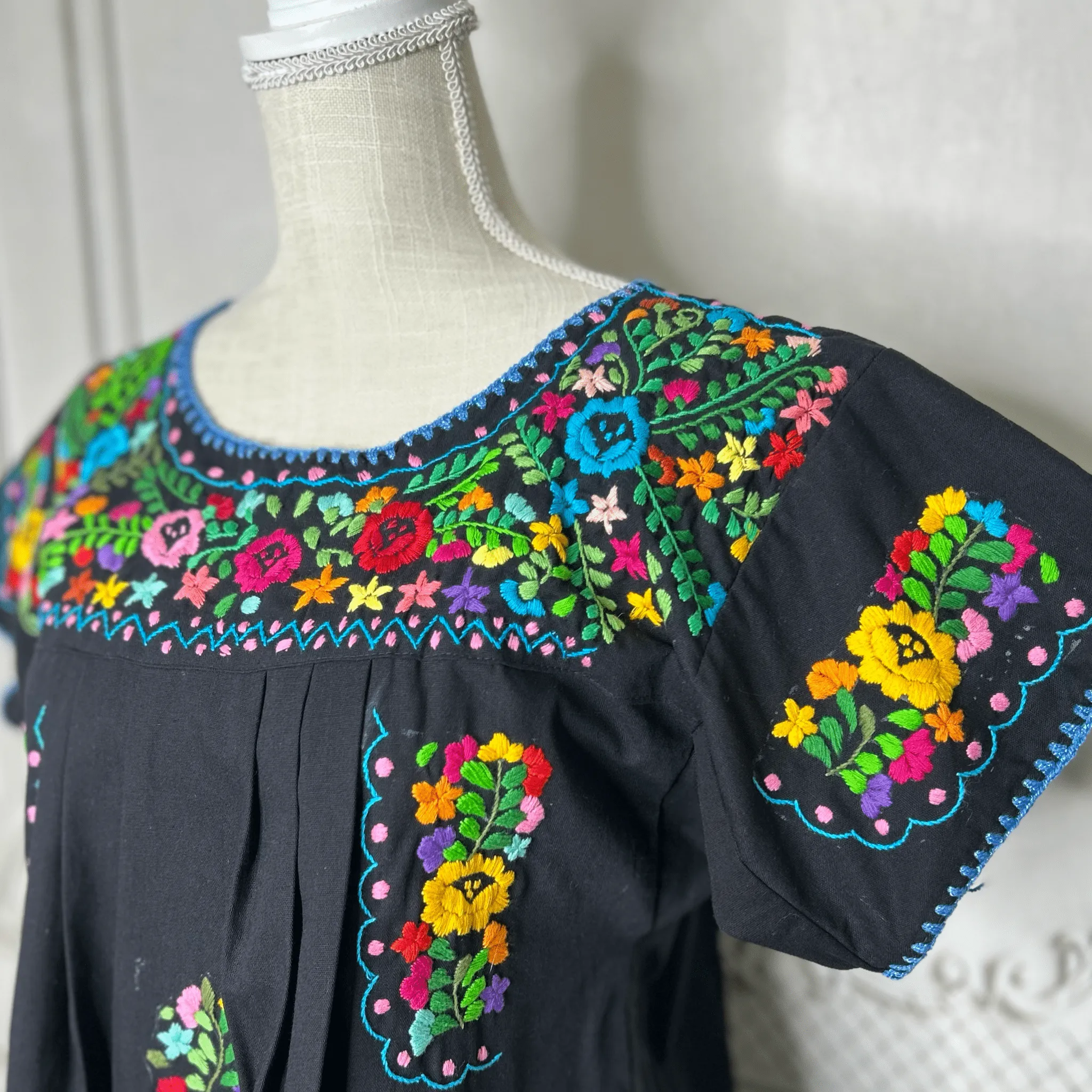 San Antonino Mexican Blouse - Sandrita Multi