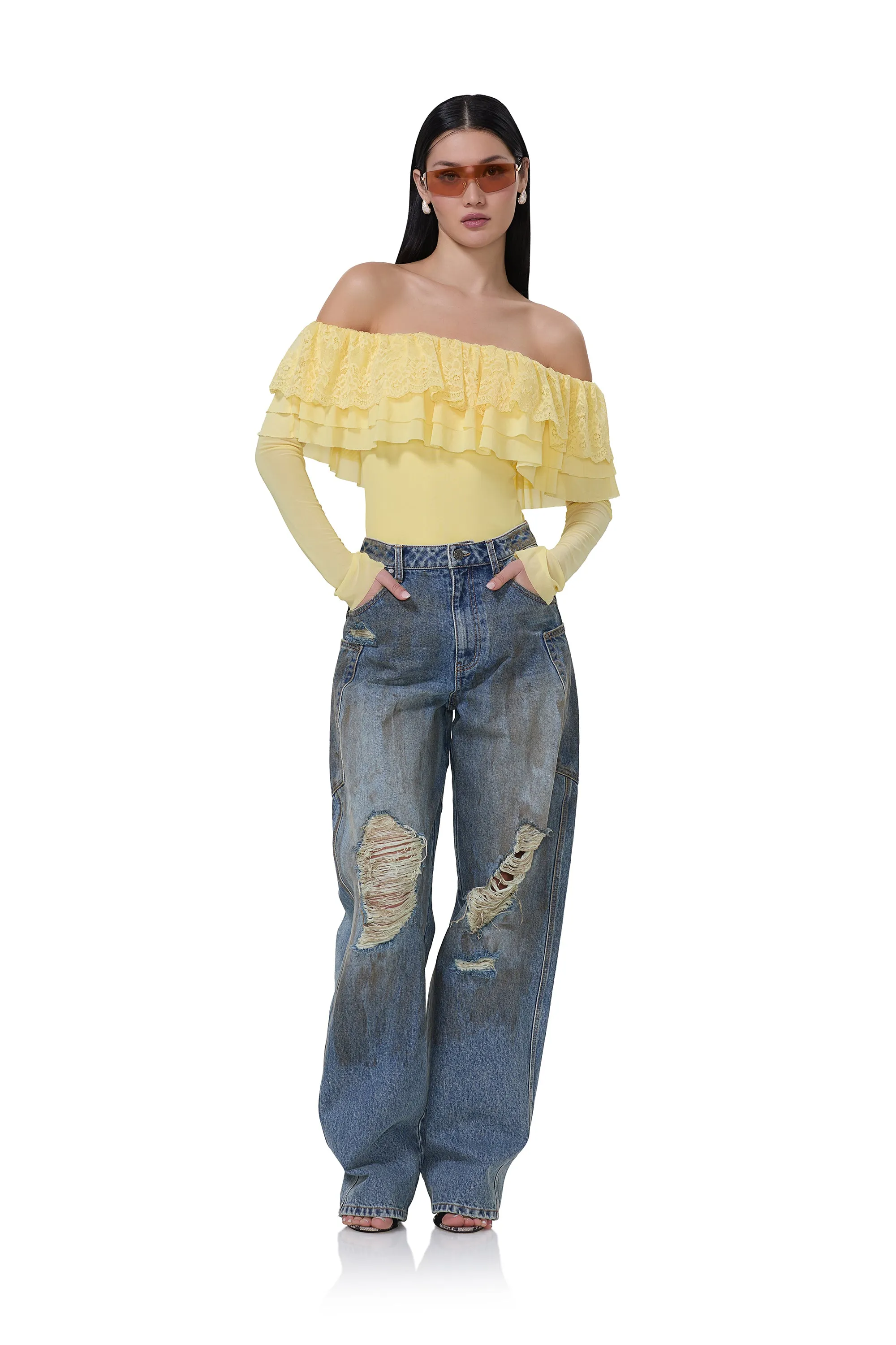 Saylor Bodysuit - Buttercup