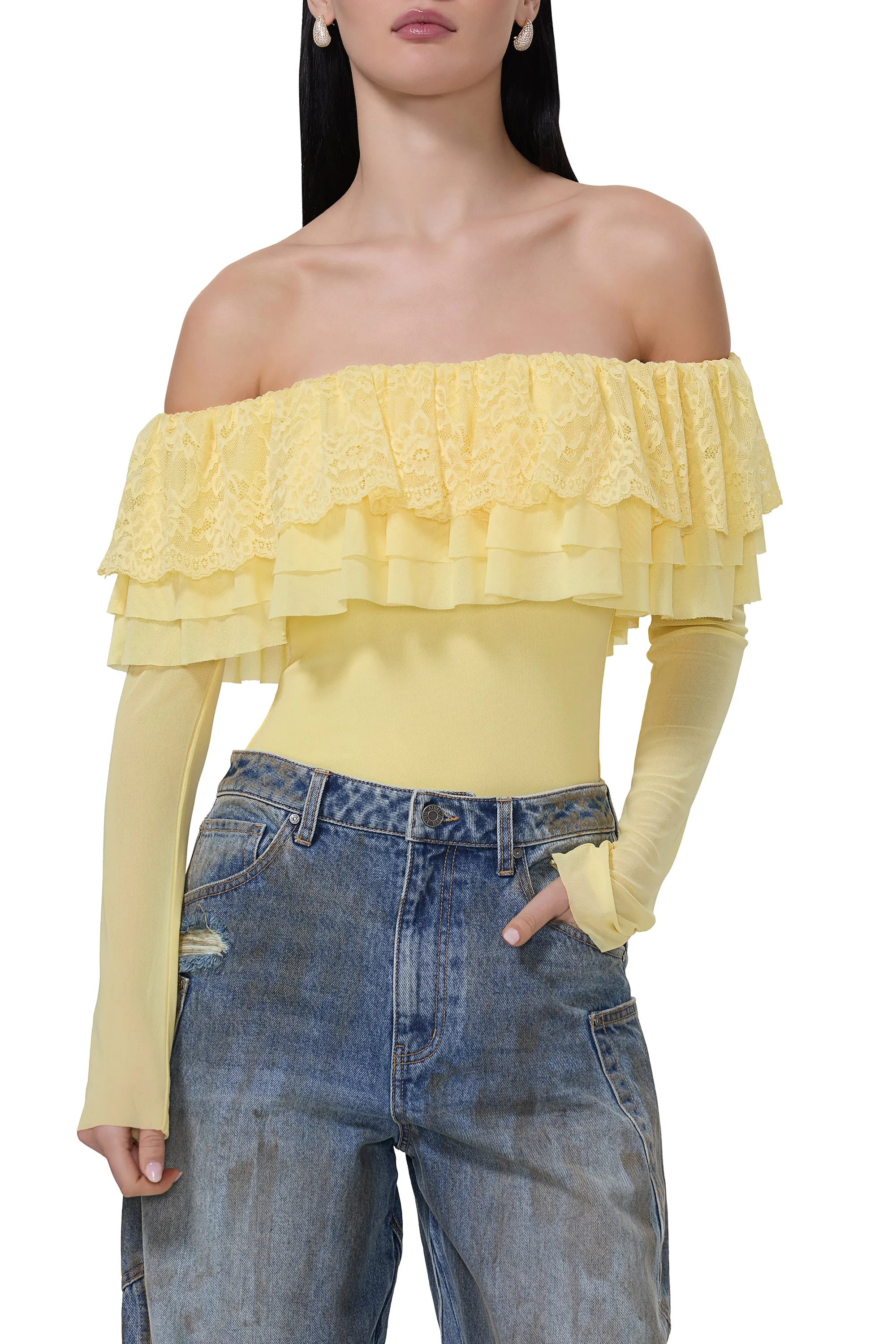 Saylor Bodysuit - Buttercup