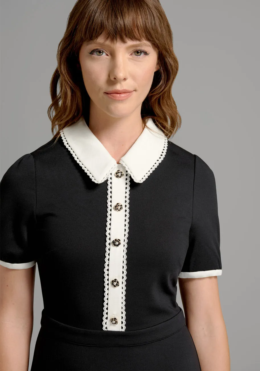 Scholastic Classic Collared Mini Dress