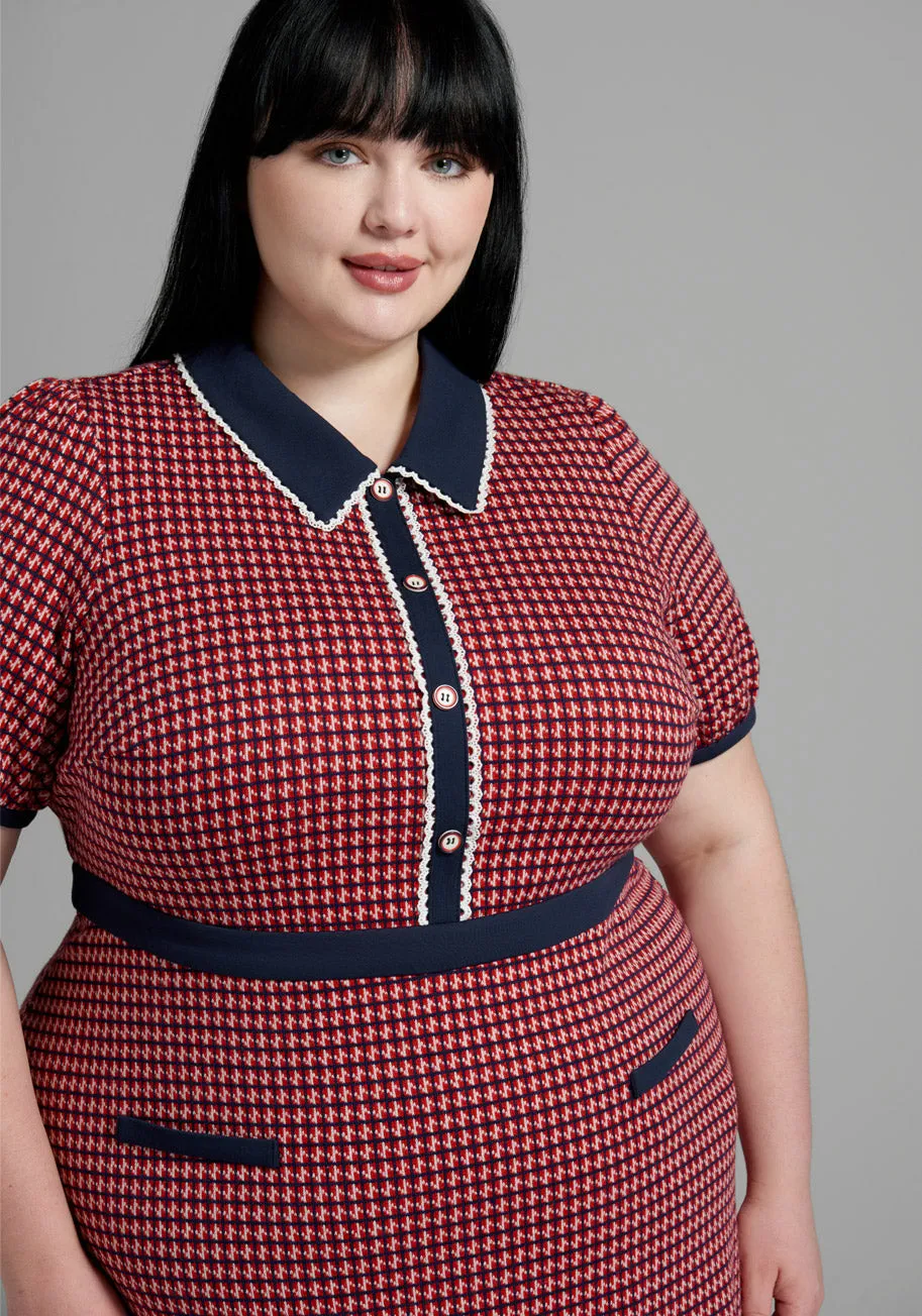 Scholastic Classic Collared Mini Dress