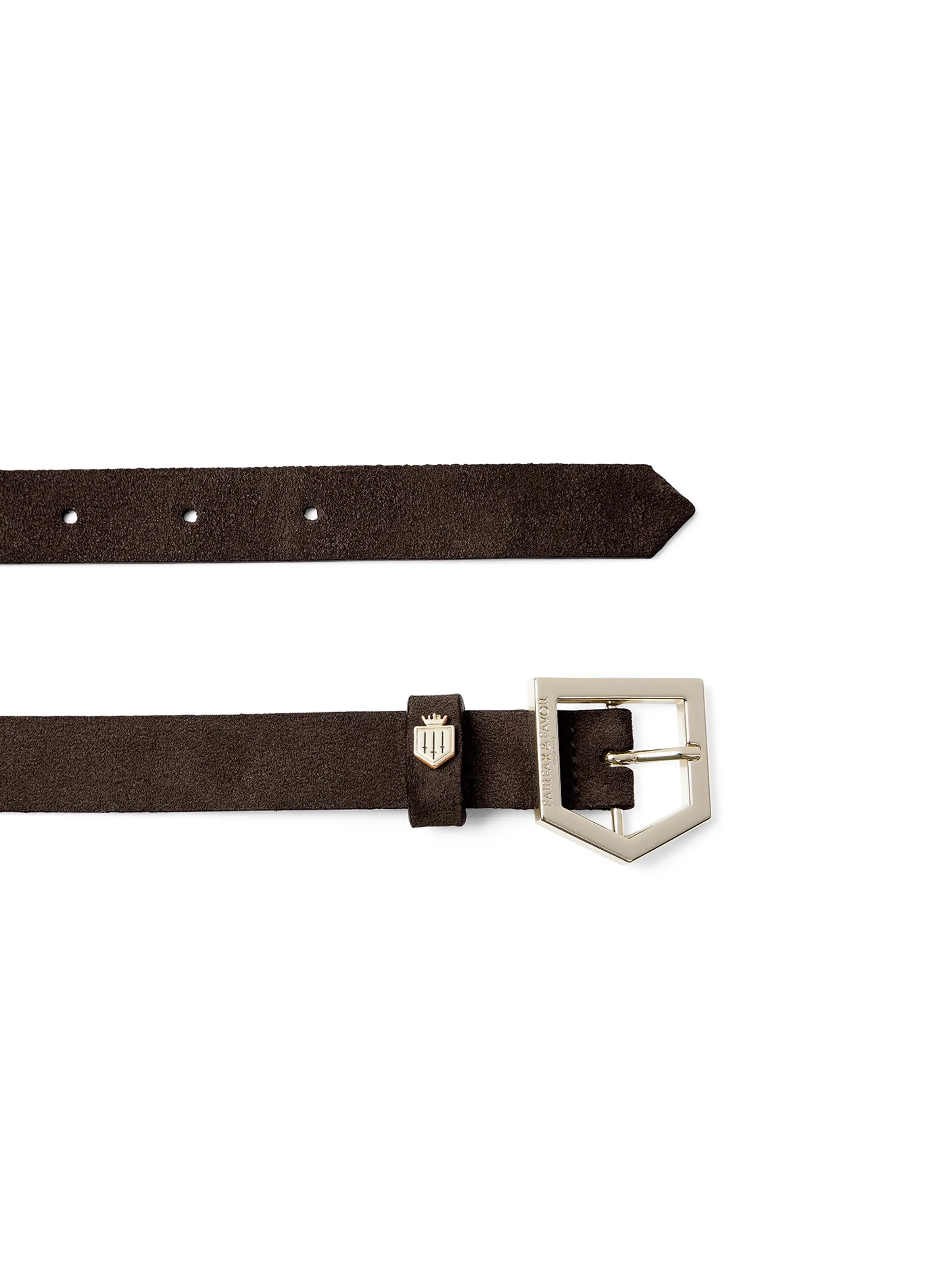Sennowe Belt - Chocolate Suede