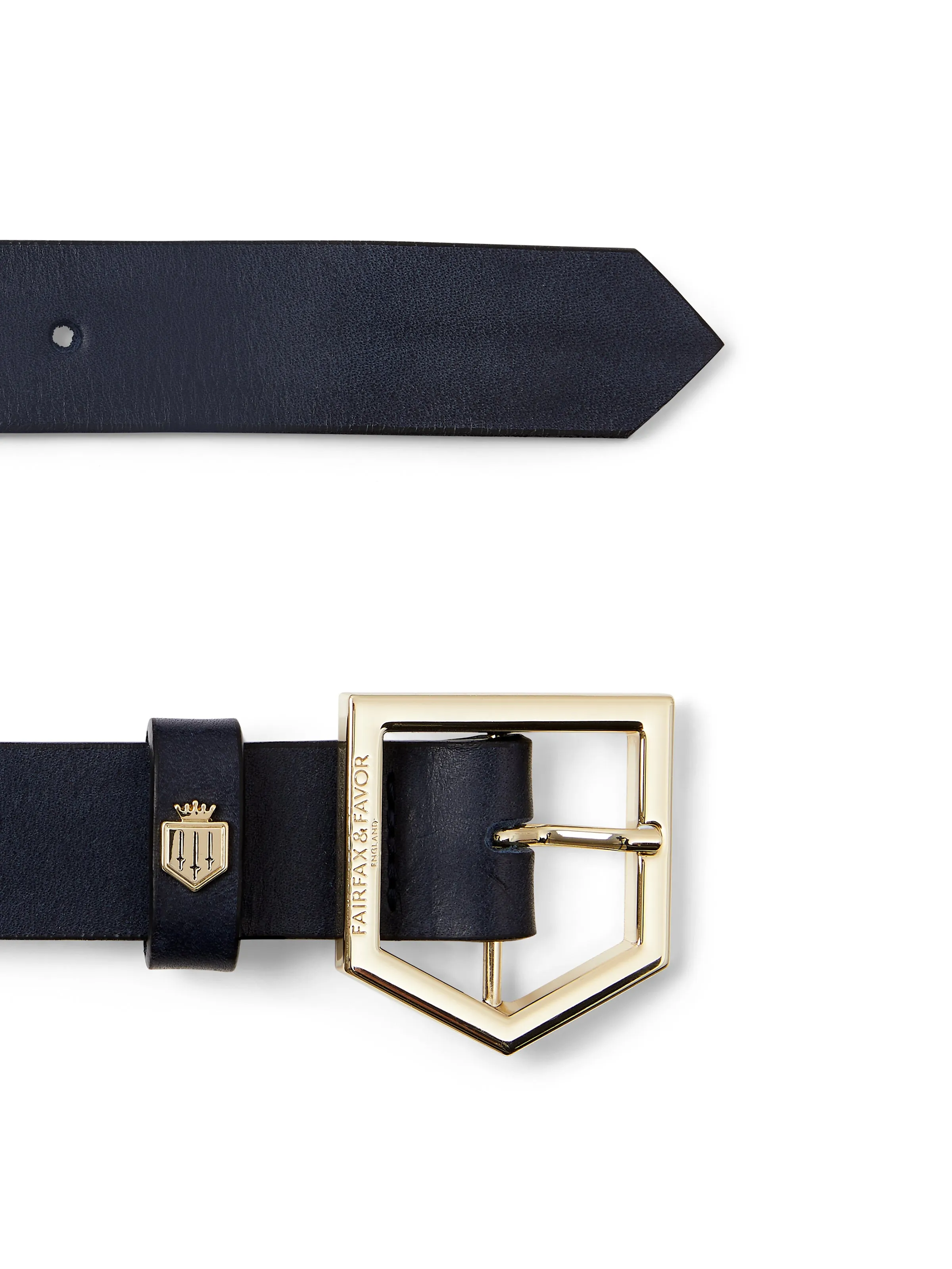 Sennowe Belt - Navy Leather