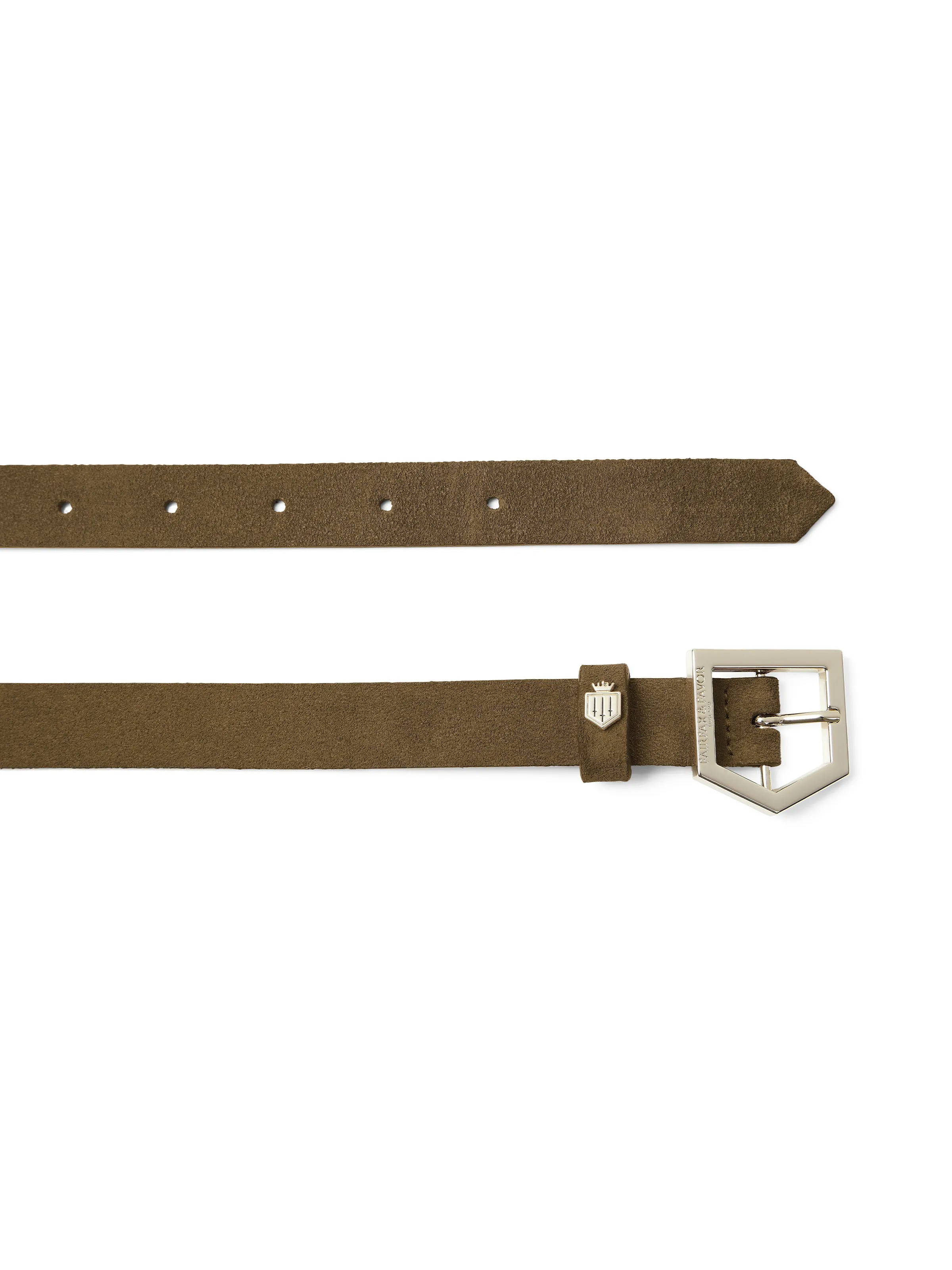 Sennowe Belt - Olive Suede