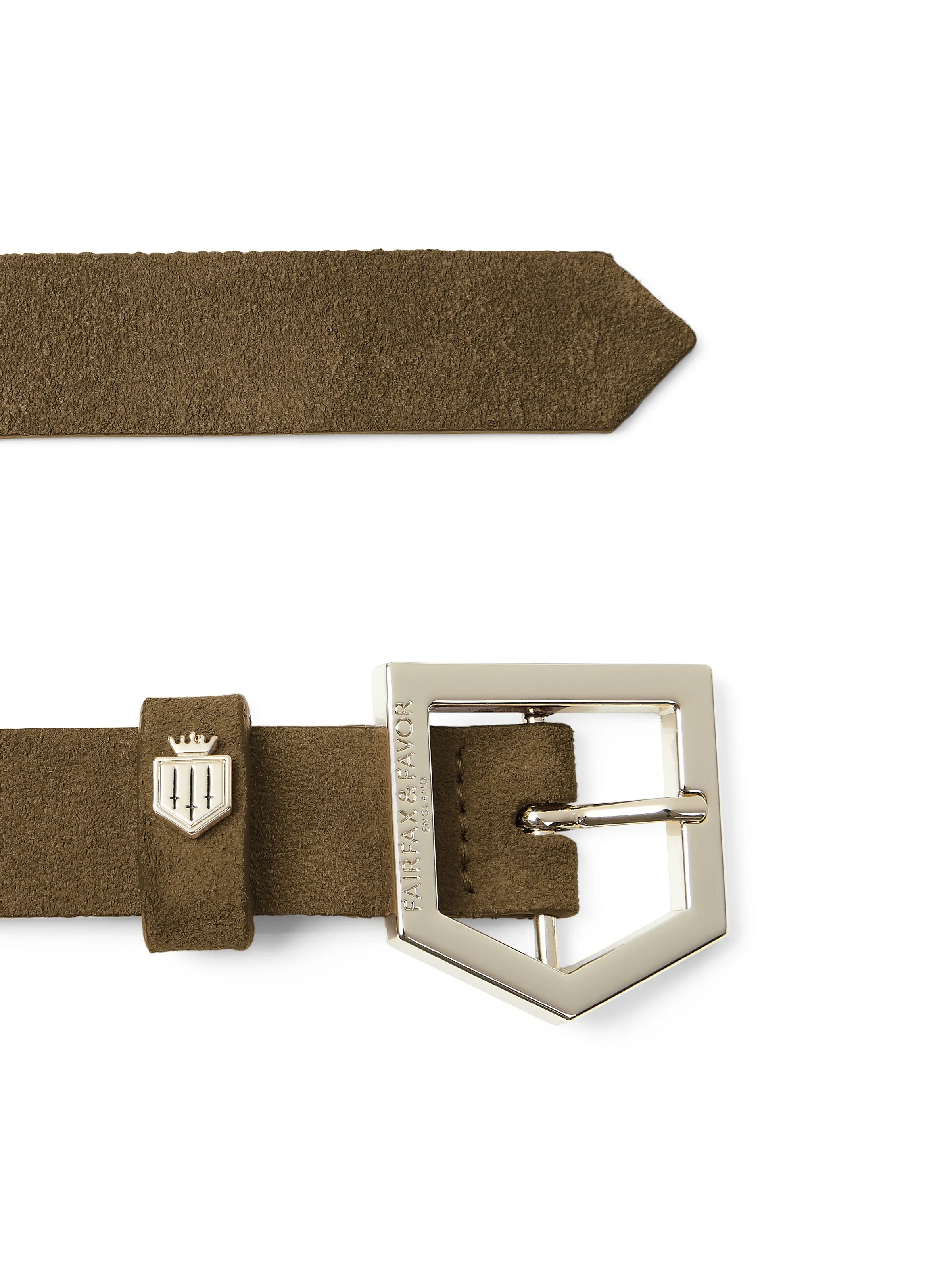 Sennowe Belt - Olive Suede