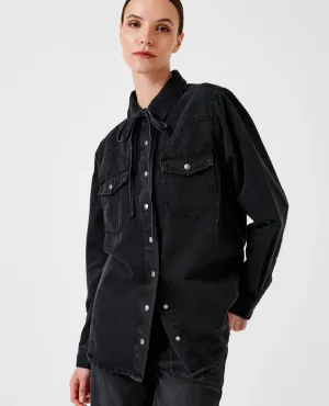 Seventy   Mochi Mia Vintage Black Shirt