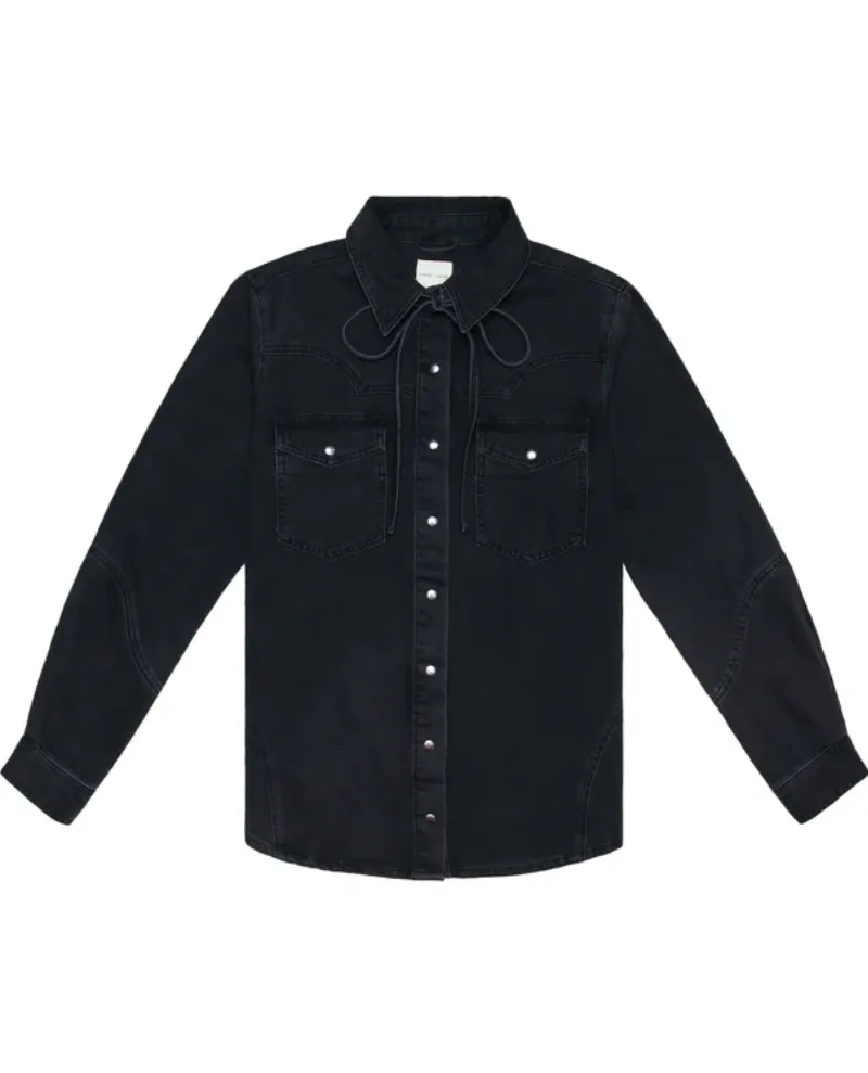 Seventy   Mochi Mia Vintage Black Shirt