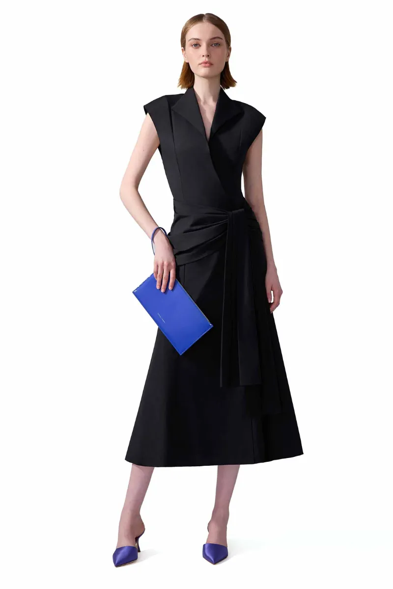 Sleeveless Wrap Dress