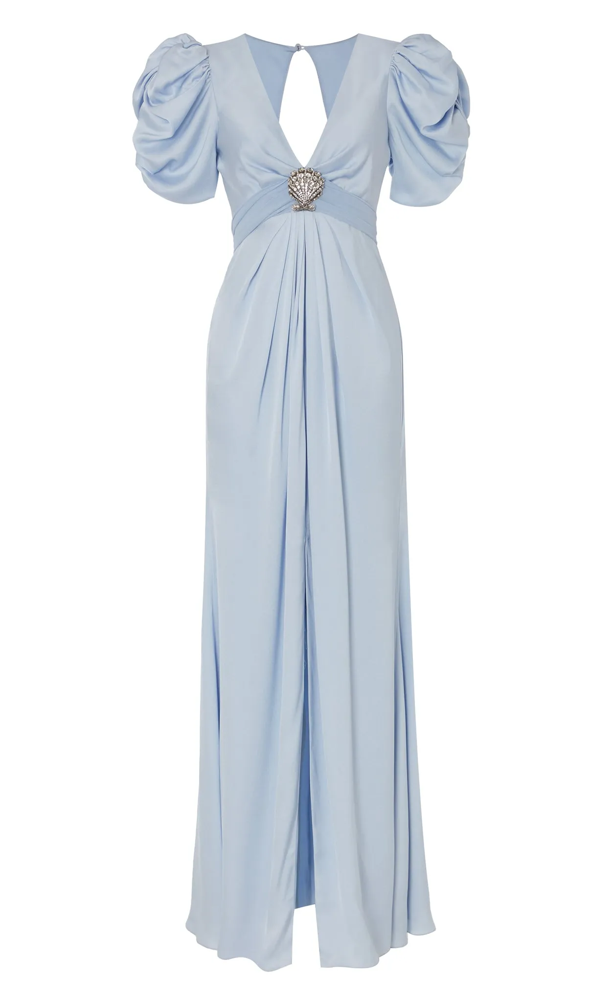 Sofia Sleeved Dress - Powder Blue