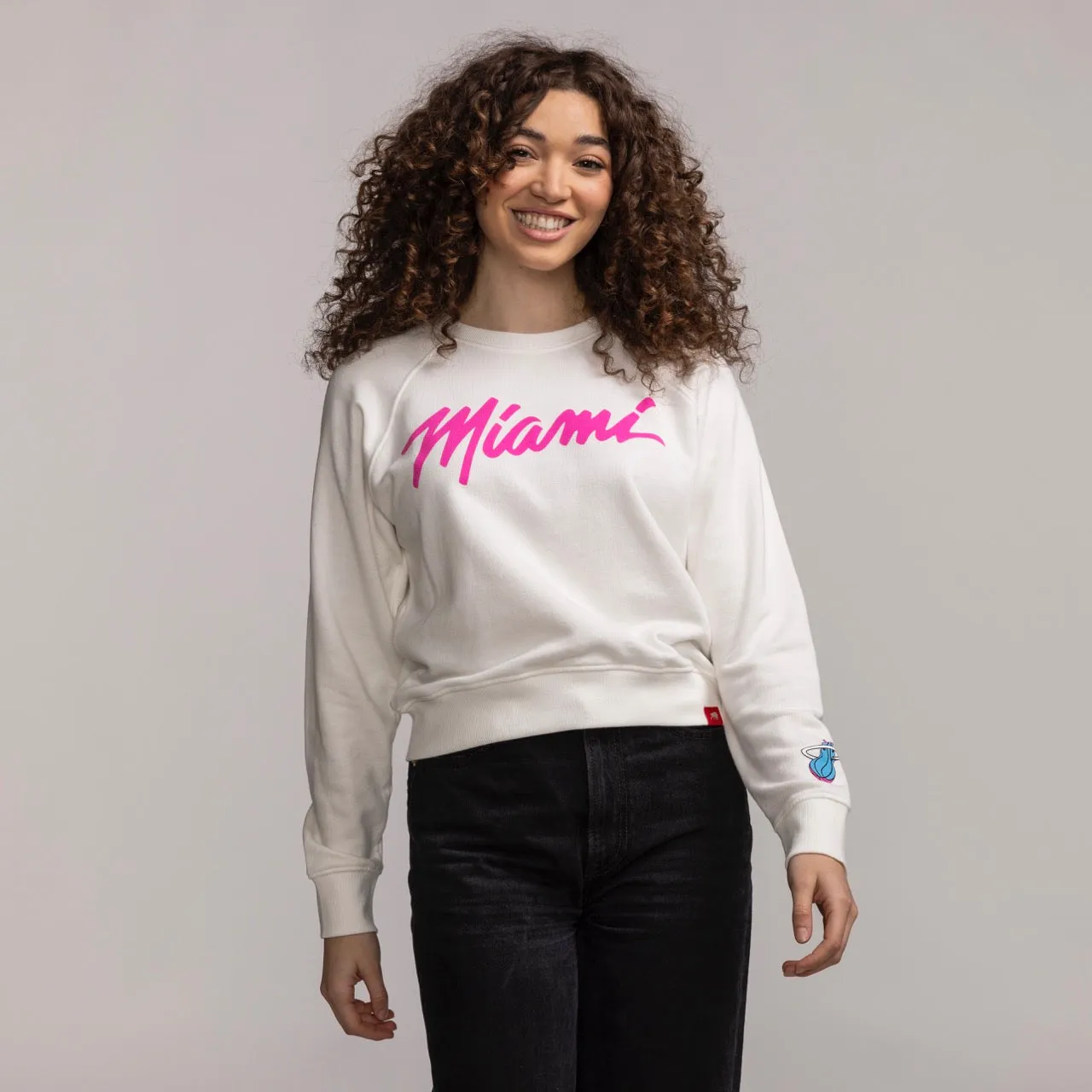 Sportiqe Miami HEAT Original Vice Women's Crewneck