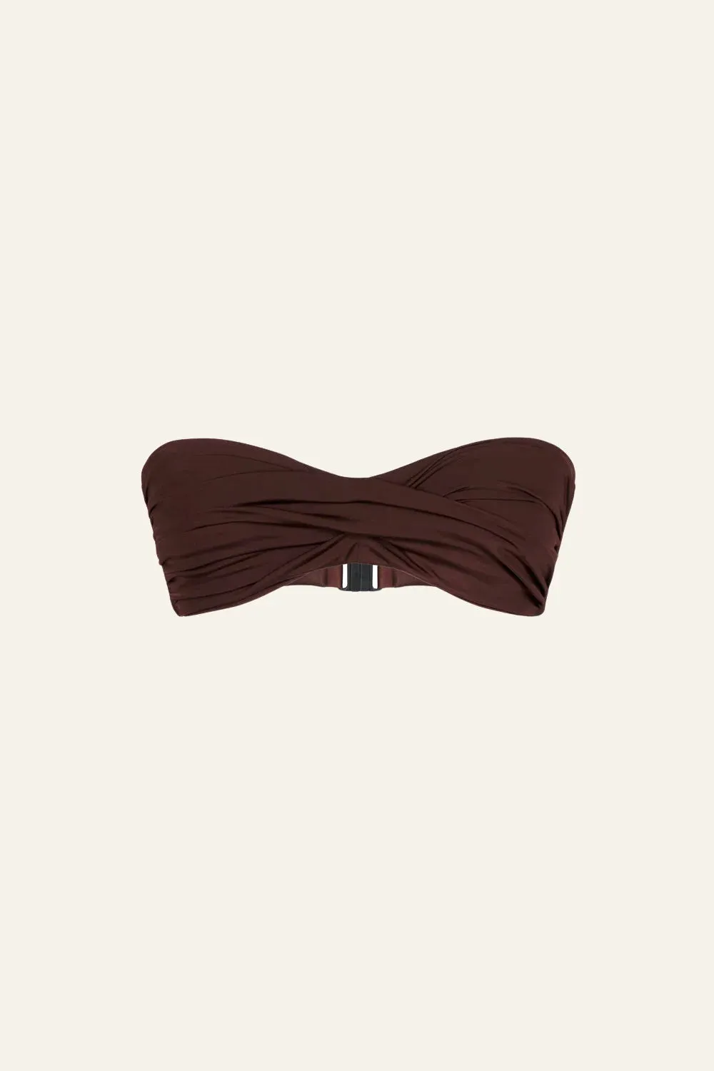 Tangarana Bikini Top in Chocolate