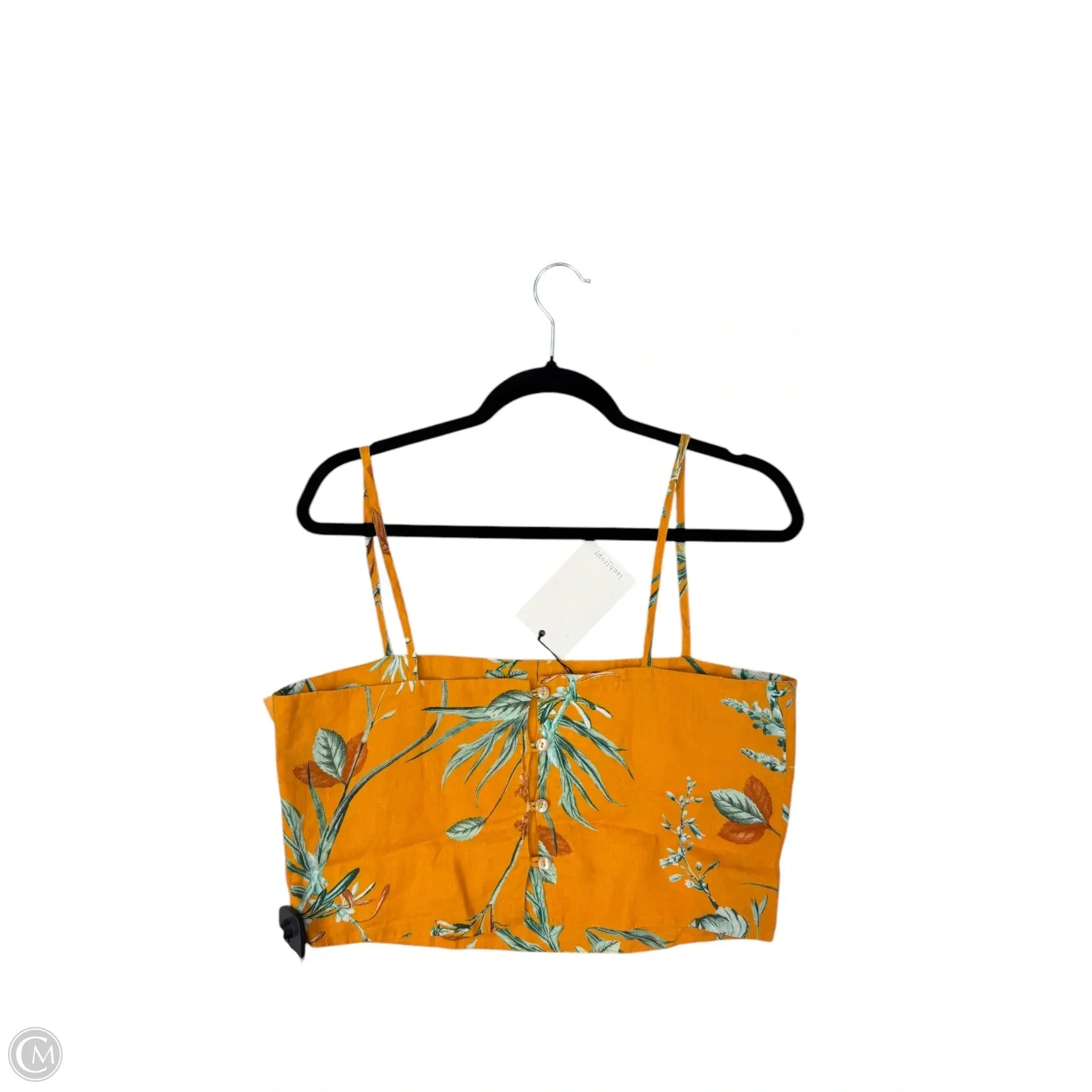 Tank Top By Clothes Mentor In Yellow, Size: M