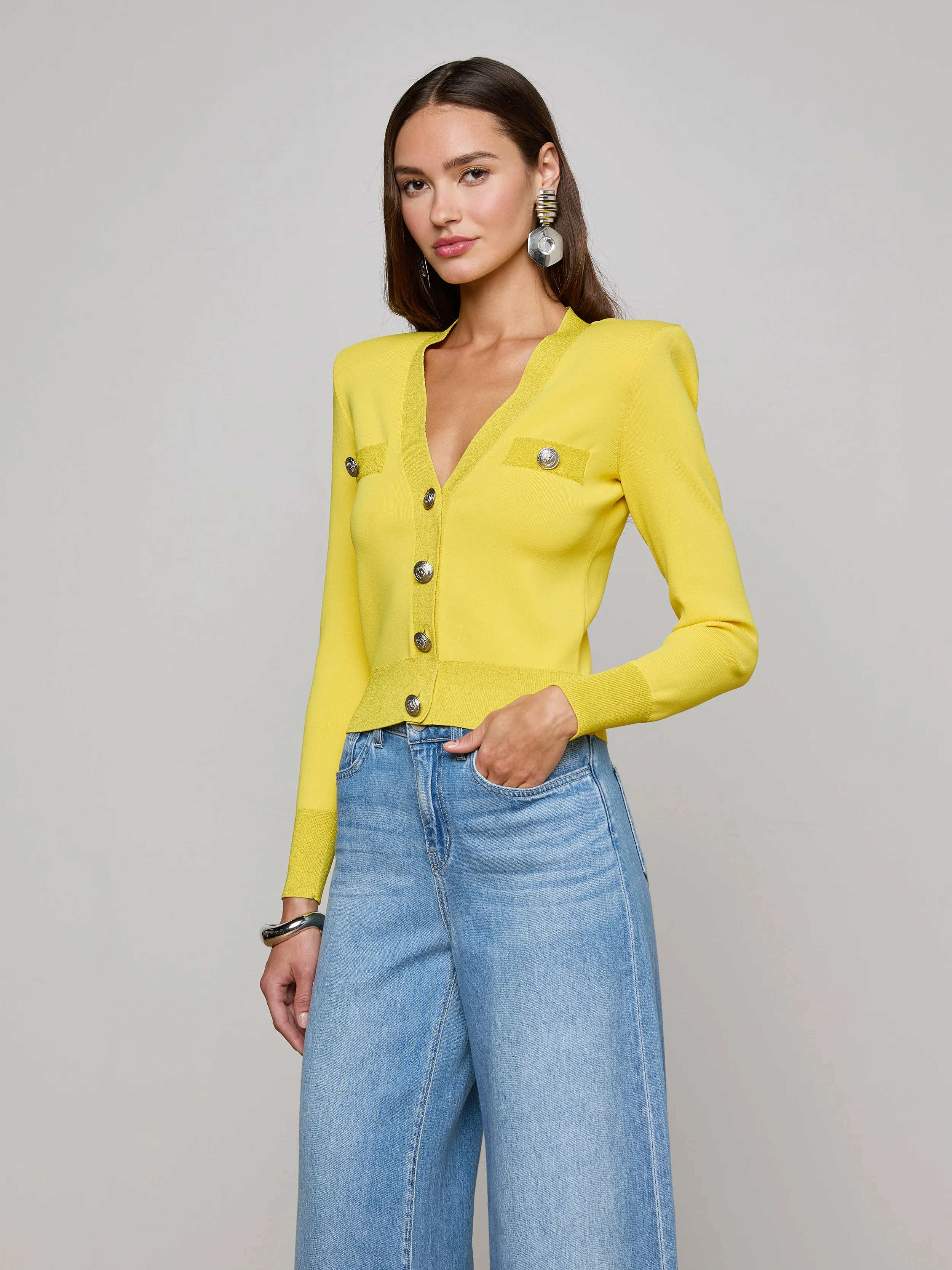 Taya V-Neck Cardigan