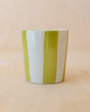 TBCo. Stripe Mug Green