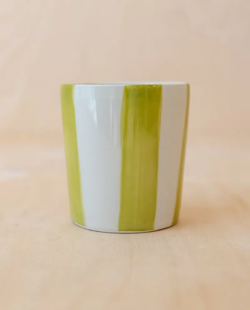 TBCo. Stripe Mug Green