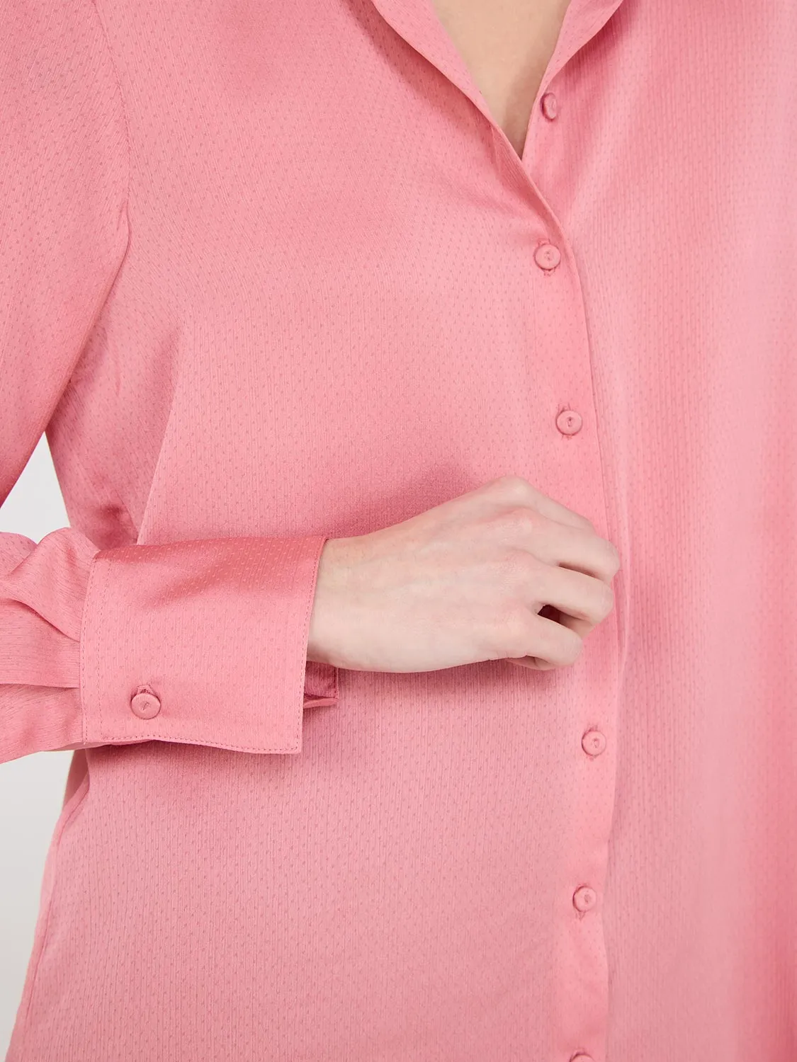 Textured Tunic Blouse