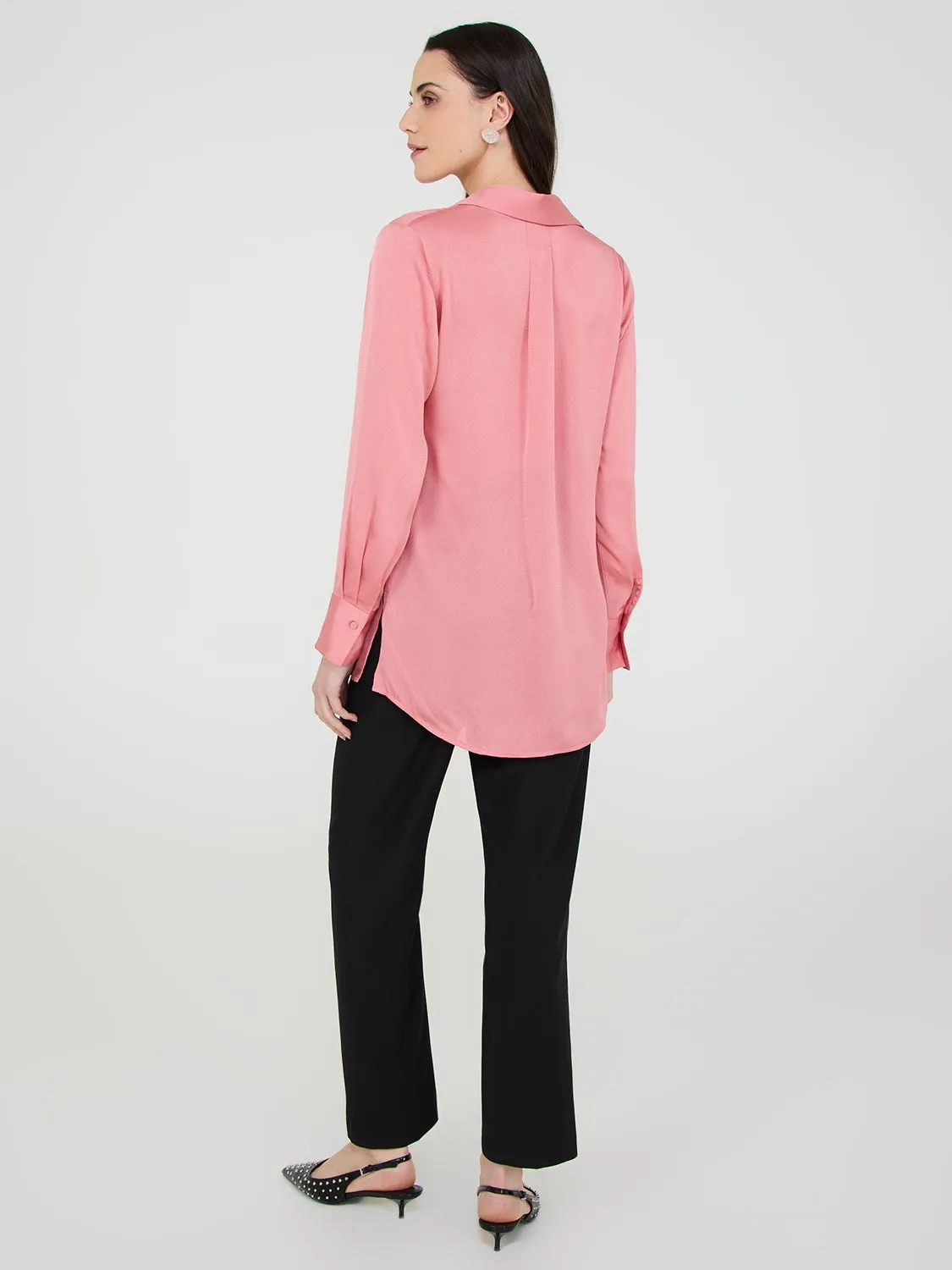 Textured Tunic Blouse
