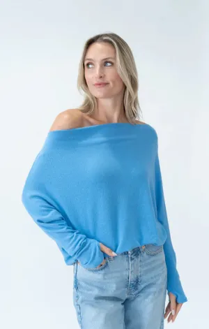 The Anywhere Top in Crystal Blue