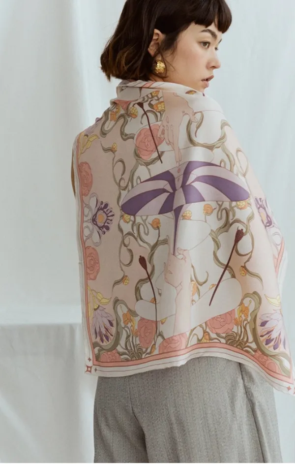 The Dreamer Bandana Silk Scarf