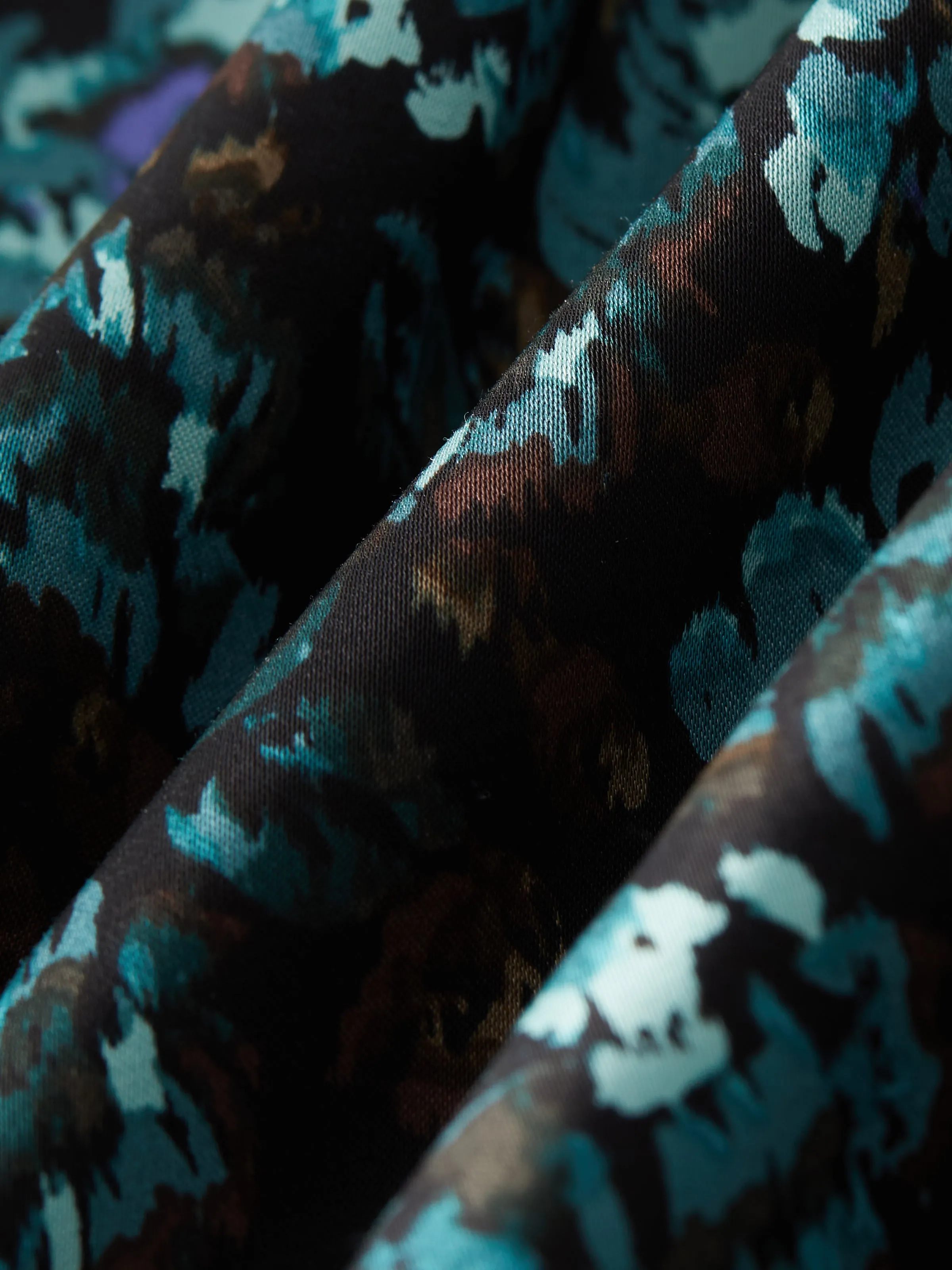 The Satin Slip Dress in Dark Green