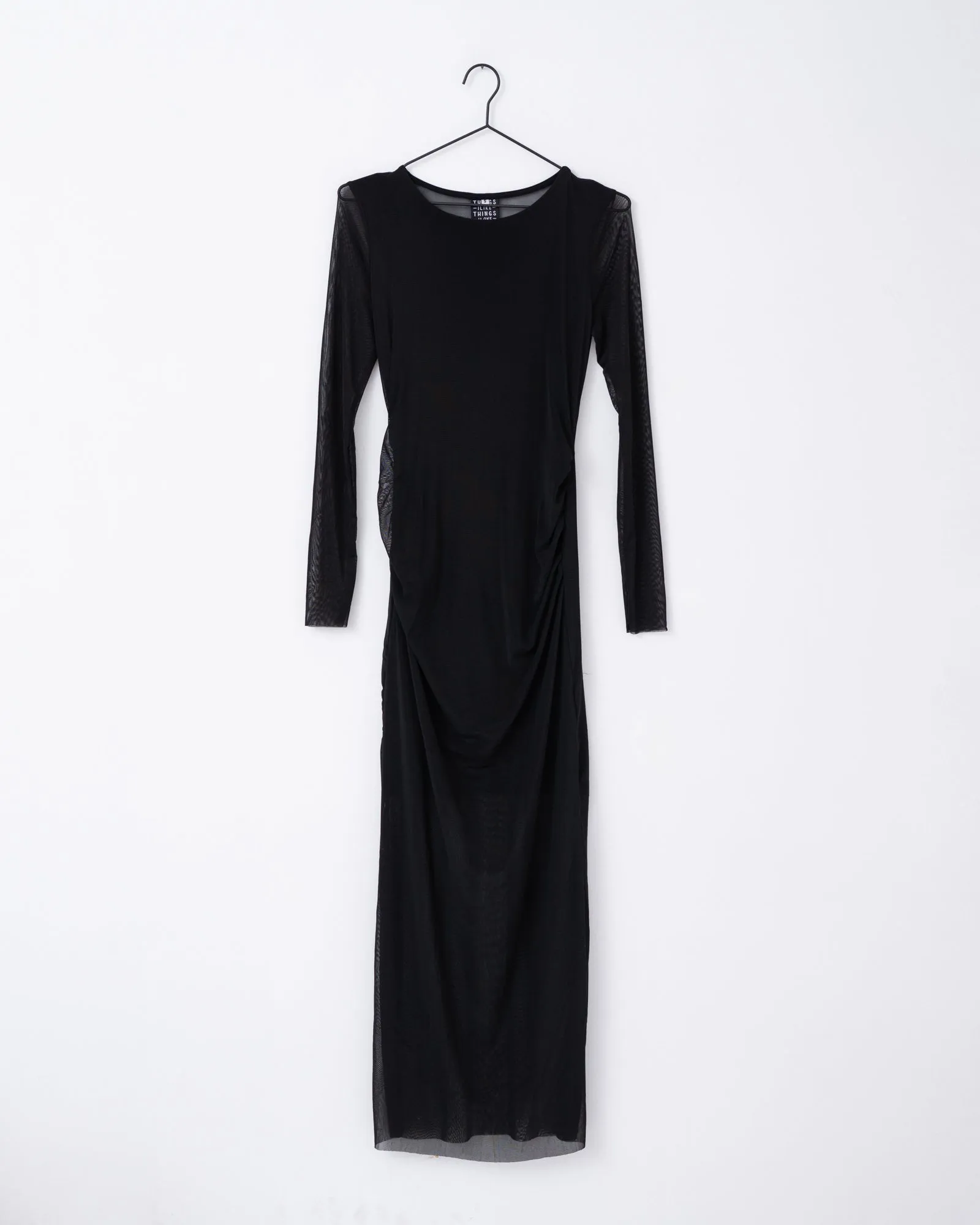 TILTIL Suzie Mesh Dress Black