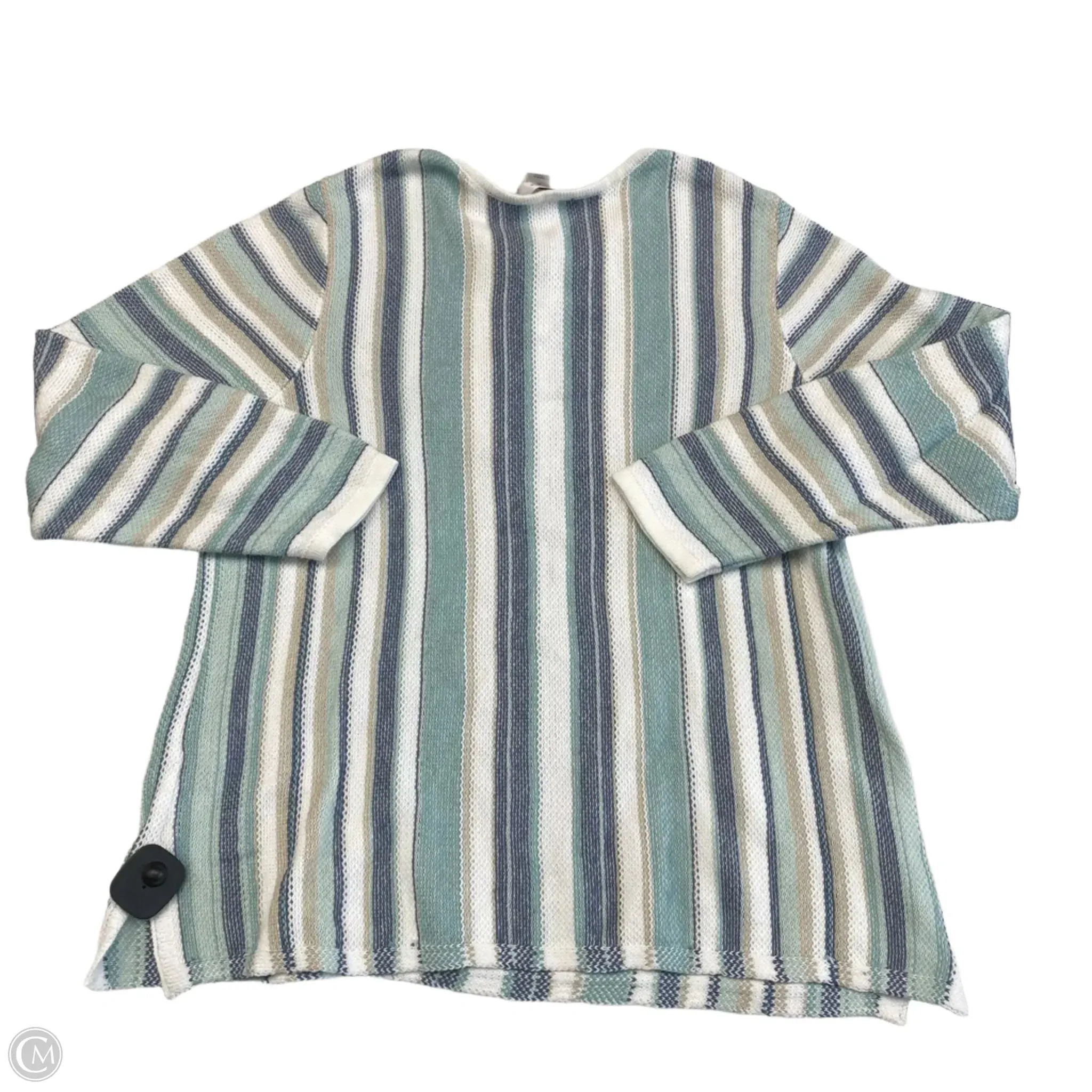 Top Long Sleeve By Cj Banks In Multi-colored, Size: 2x