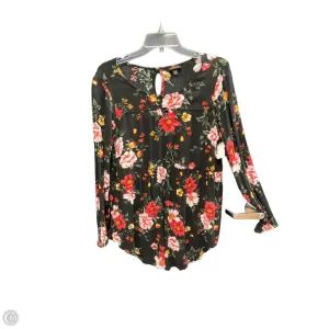 Top Long Sleeve By Torrid In Floral Print, Size: L