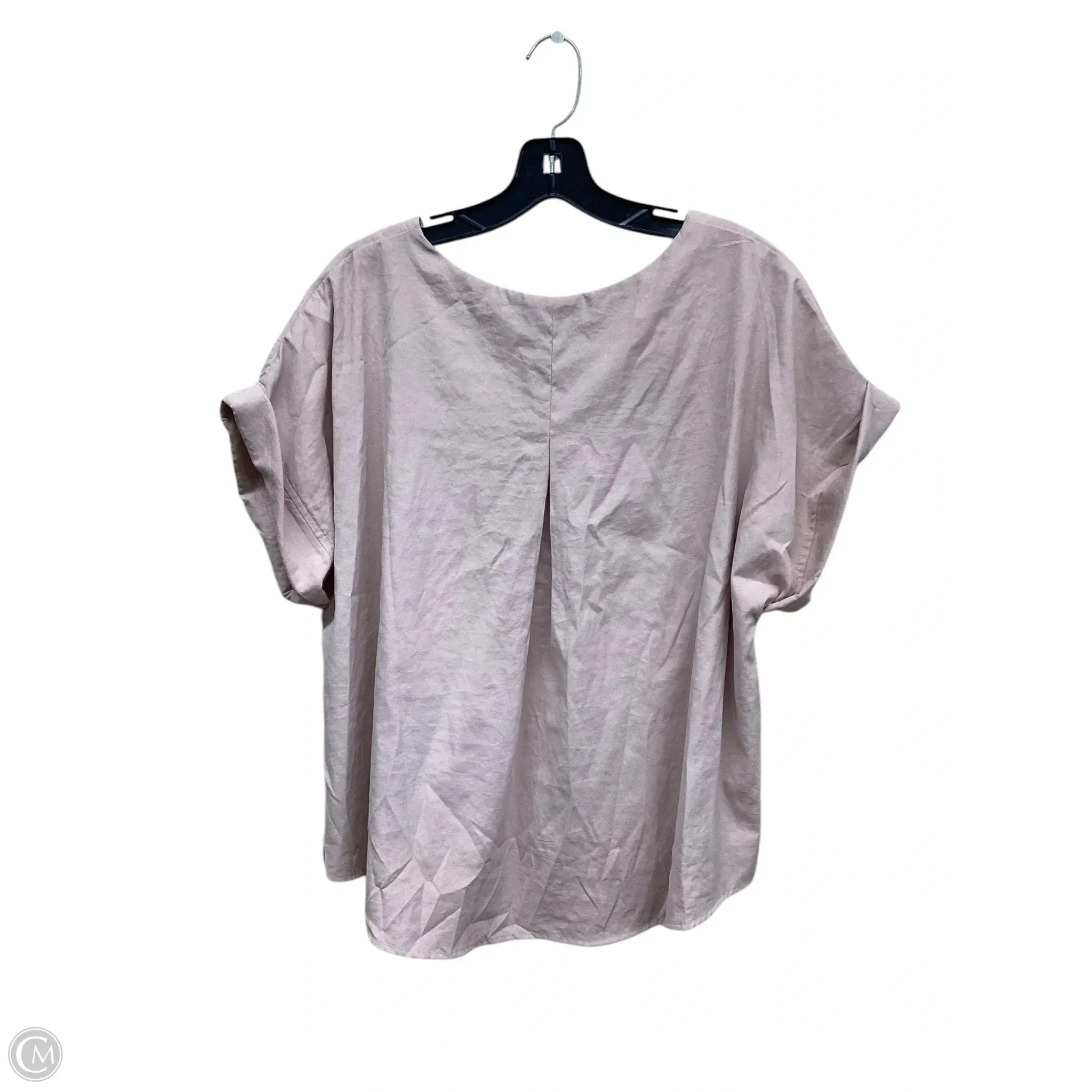 Top Short Sleeve By Clothes Mentor In Pink, Size: S