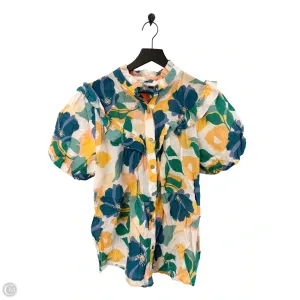 Top Short Sleeve By Entro In Floral Print, Size: L