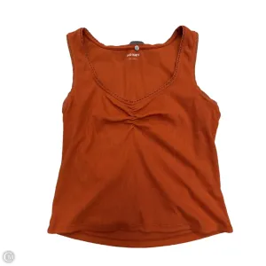 Top Sleeveless Basic By Old Navy In Orange, Size: L