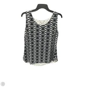 Top Sleeveless By Chicos In Multi-colored, Size: M