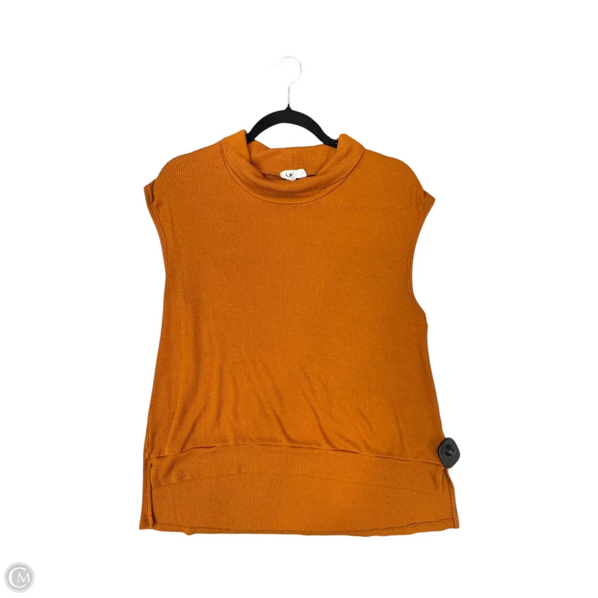 Top Sleeveless By Clothes Mentor In Orange, Size: Xl