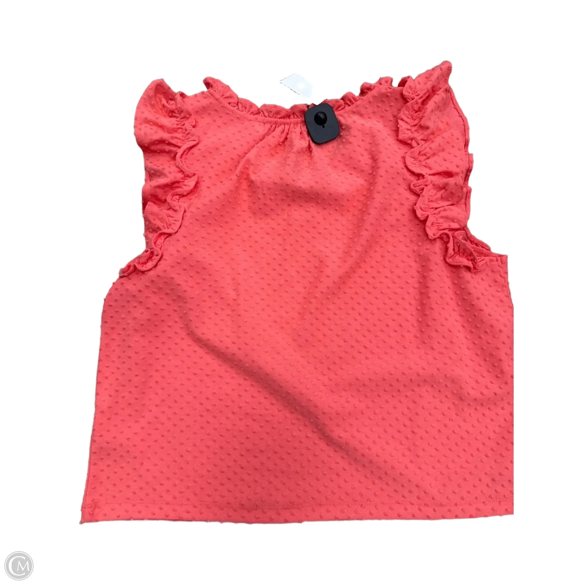 Top Sleeveless By J. Crew In Orange, Size: L