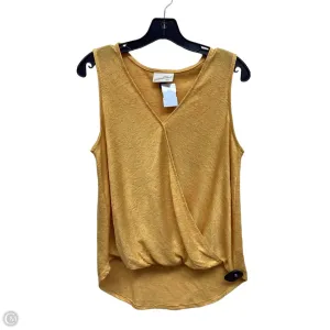 Top Sleeveless By Universal Thread In Orange, Size: S