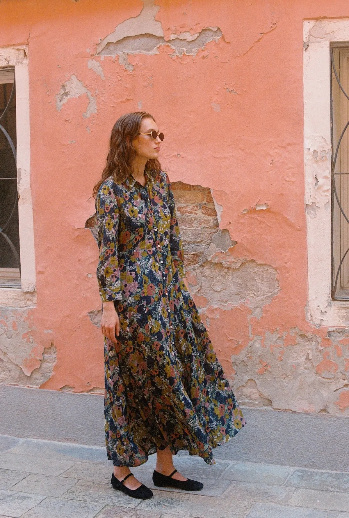 Trovata - Deep Bramble Eliot Dress