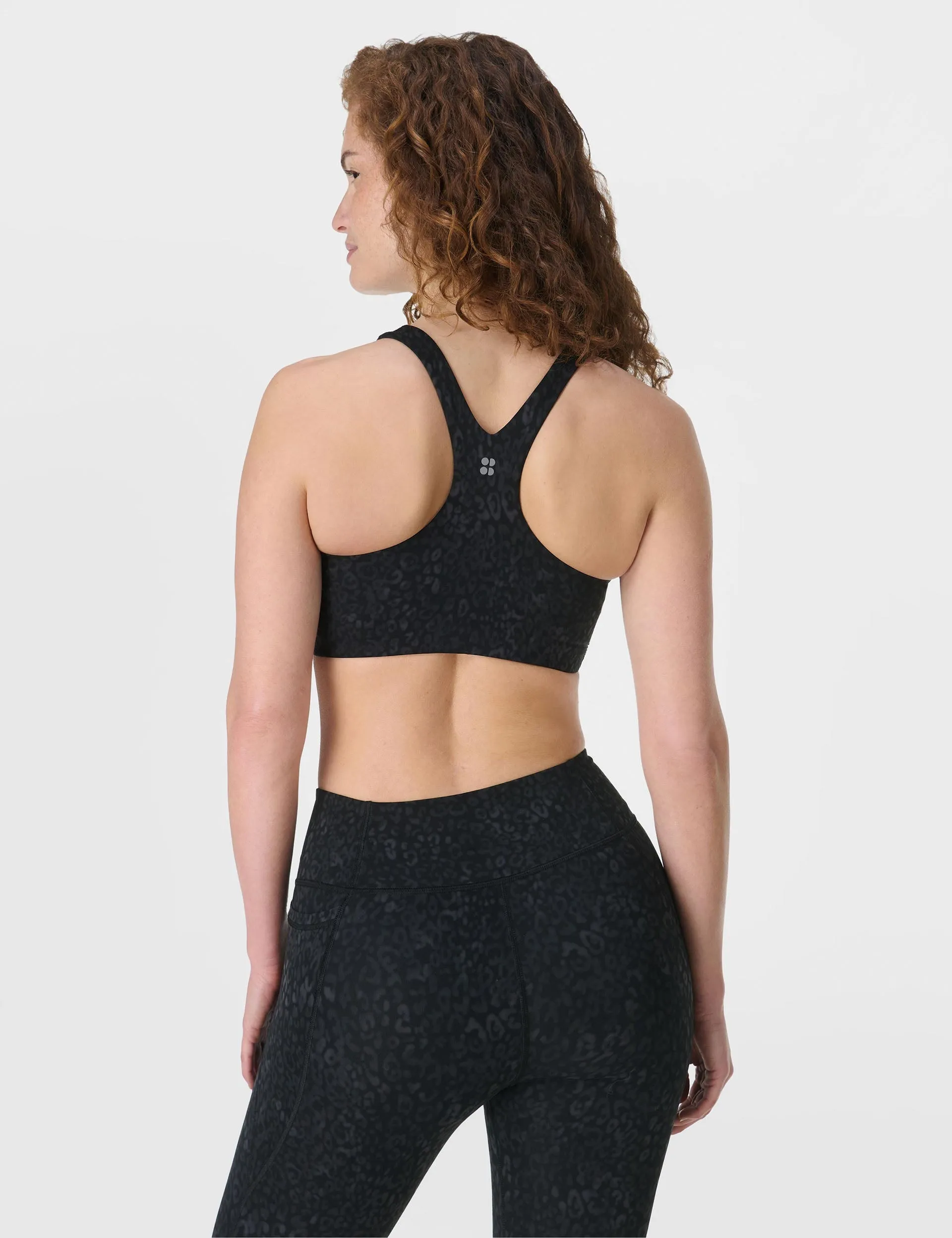 Ultimate Studio Racerback Bra - Black Panther Print