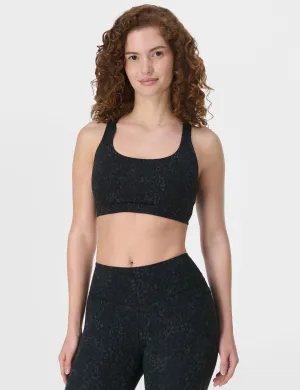 Ultimate Studio Racerback Bra - Black Panther Print