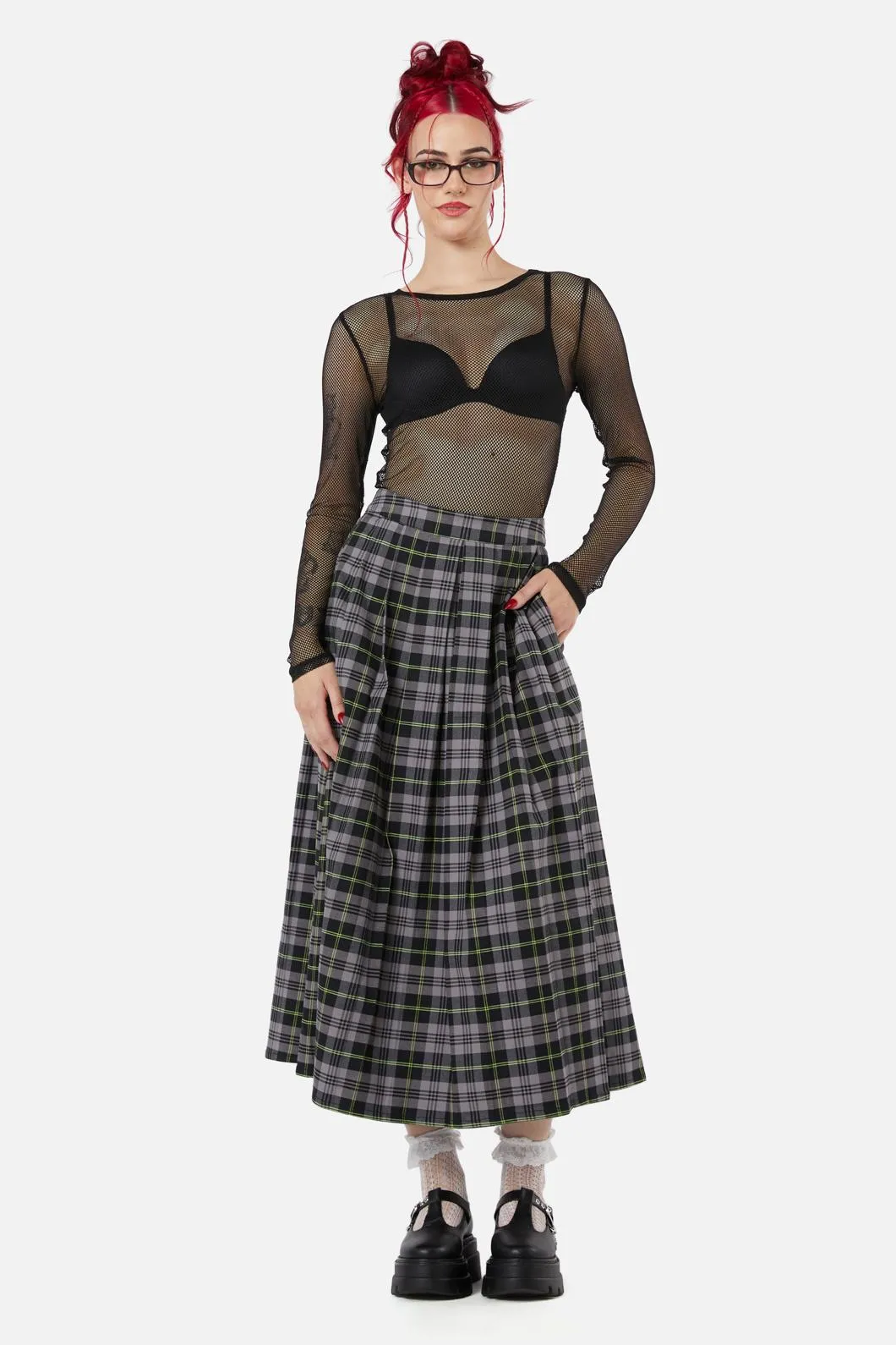 Unsolved Fishnet Top